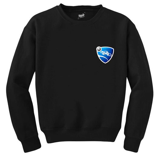 Rocket League Amblem Siyah Sweatshirt