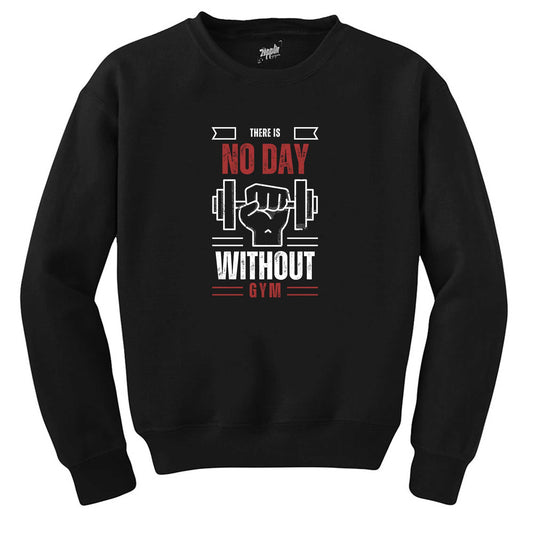 Without Gym Siyah Sweatshirt