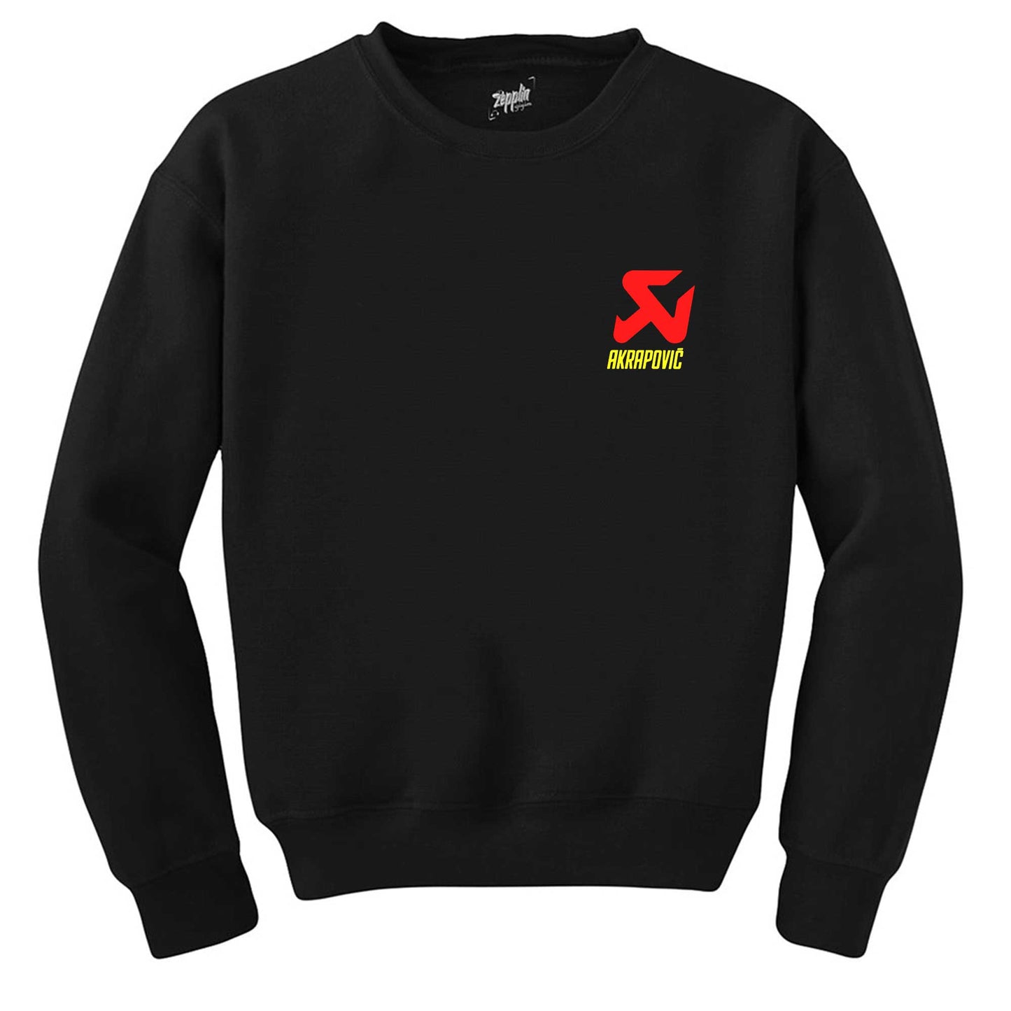 Akrapovic Logo Siyah Sweatshirt