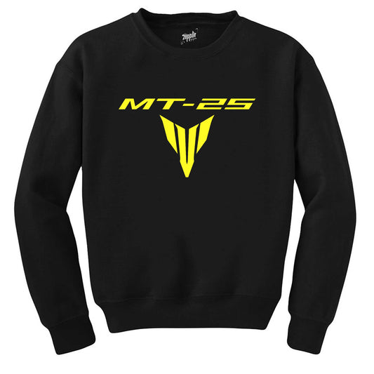 Yamaha MT 25 Logo Siyah Sweatshirt