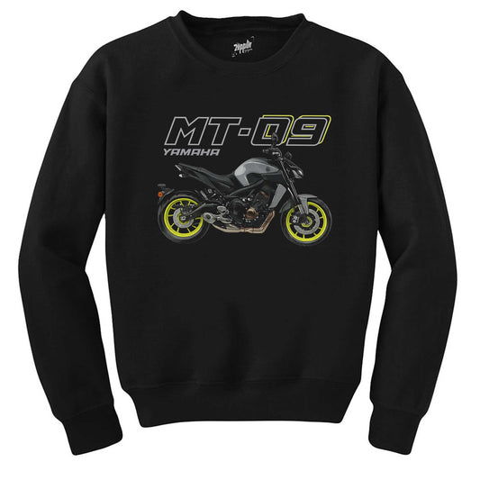 Yamaha MT 09 Siyah Sweatshirt