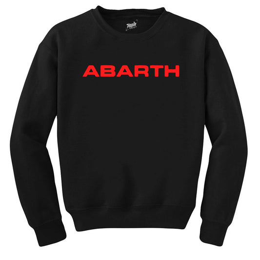 Abarth Text Line Siyah Sweatshirt