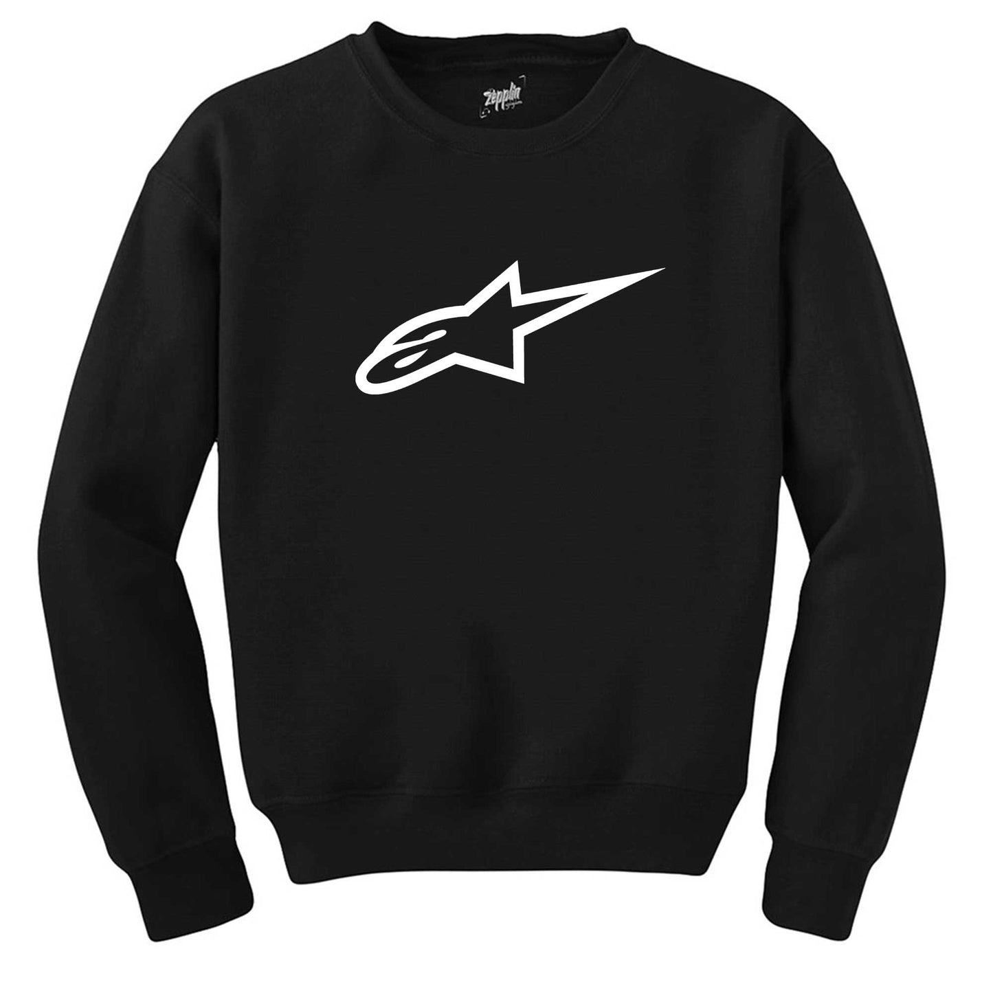 Alpinestars White Logo Siyah Sweatshirt