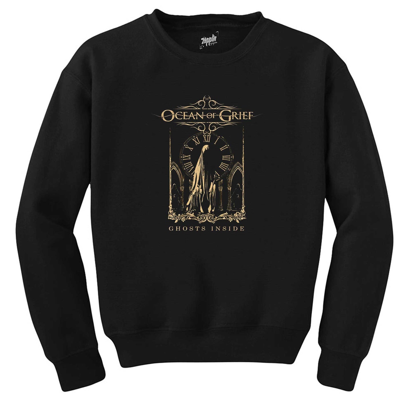 Ocean Of Grief Ghosts Inside Siyah Sweatshirt