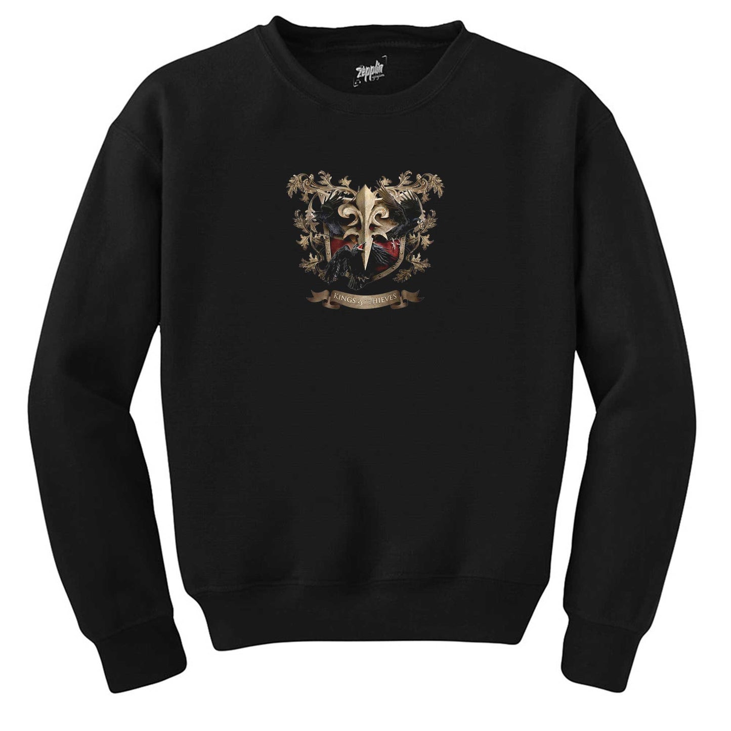 Geoff Tate Kings & Thieves Siyah Sweatshirt