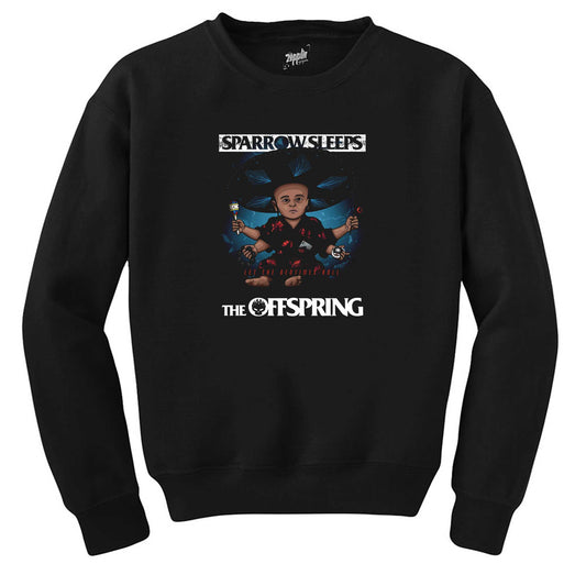 The Offspring Let The Bedtimes Roll Siyah Sweatshirt