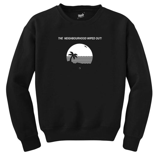The Neighbourhood Wiped Out Siyah Sweatshirt