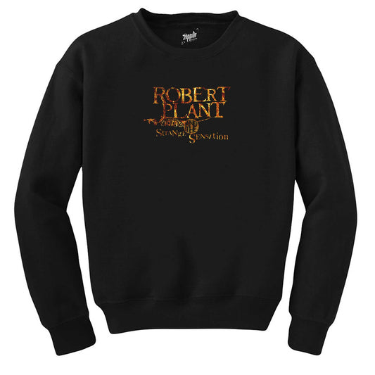 Robert Plant And The Strange Sensation Siyah Sweatshirt