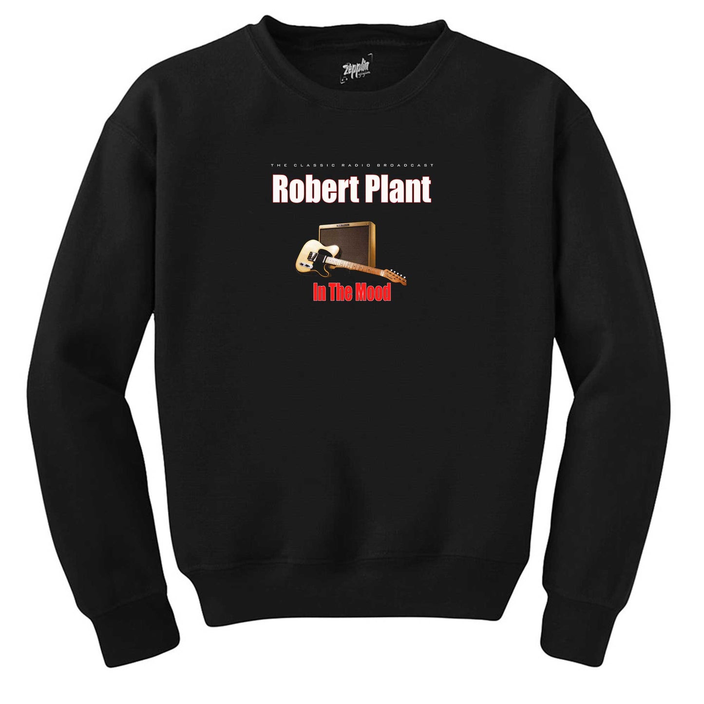 Robert Plant The Classic Radio Broadcast Siyah Sweatshirt