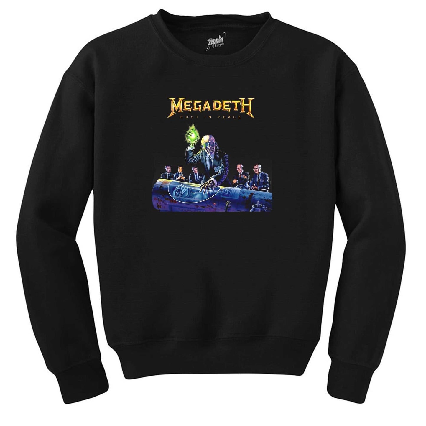 Megadeth Rust İn Peace New Siyah Sweatshirt