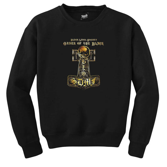 Black Label Society Order of The Black Siyah Sweatshirt