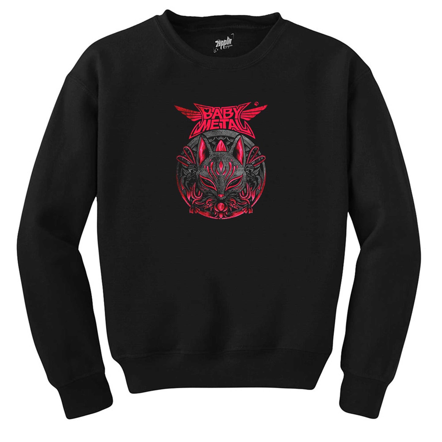 Babymetal Maneki Neko Siyah Sweatshirt