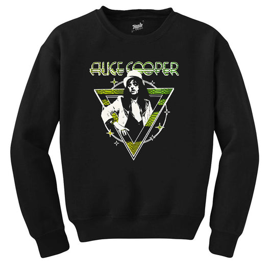 Alice Cooper Welcome To My Nightmare Siyah Sweatshirt