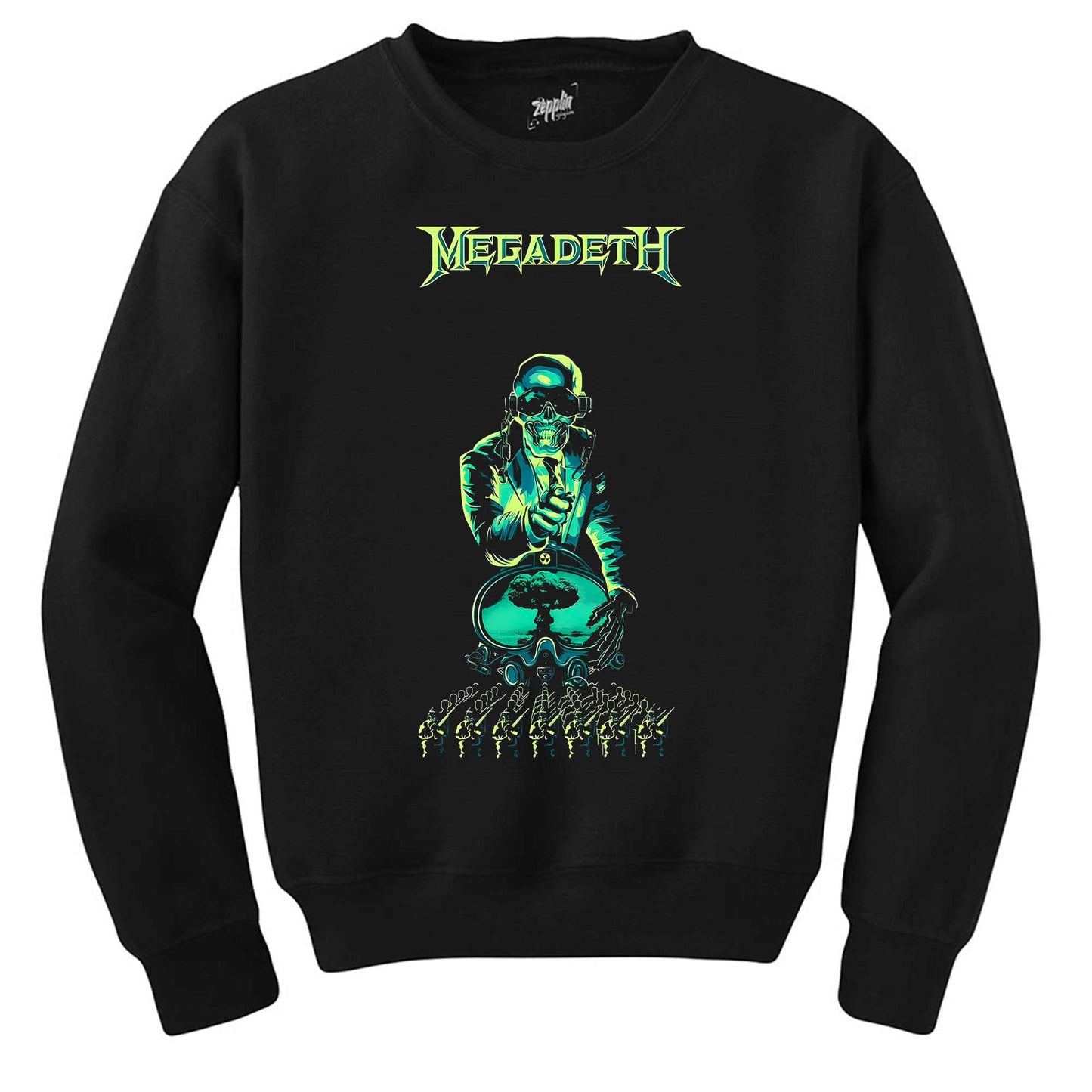 Megadeth Nuke Siyah Sweatshirt