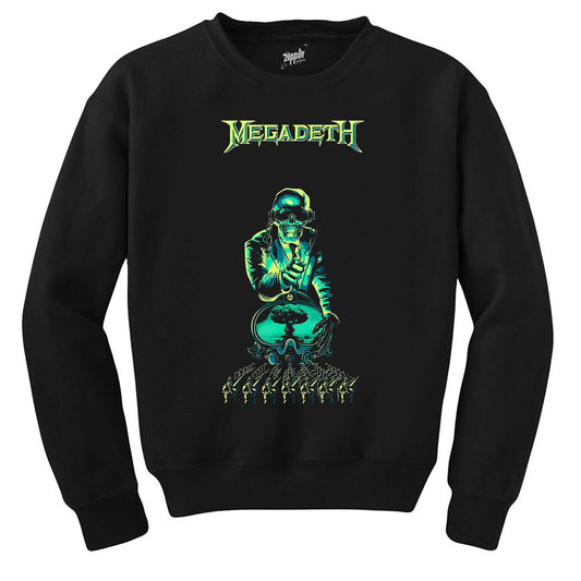 Megadeth Nuke Siyah Sweatshirt