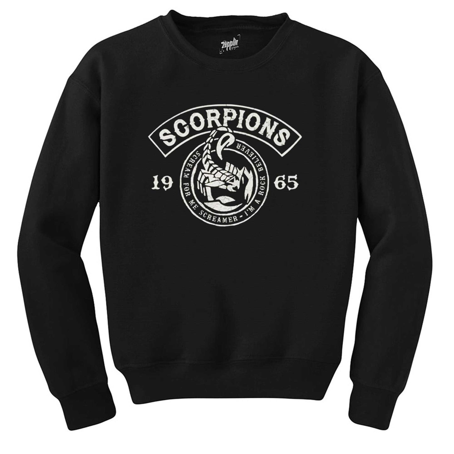 Scorpions Scream For Me Siyah Sweatshirt