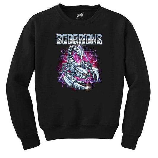 Scorpions Neo-Scorp Siyah Sweatshirt