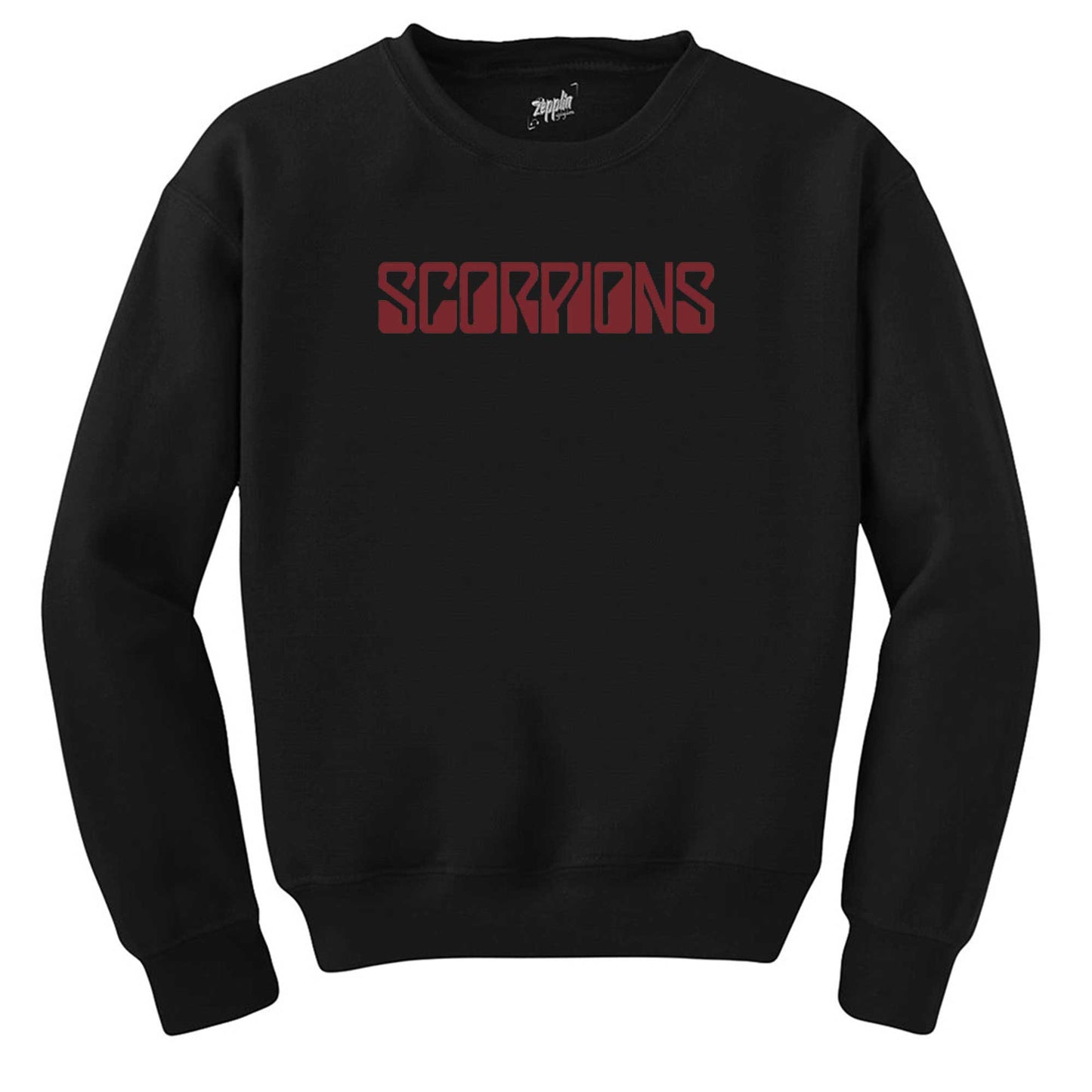 Scorpions Tex Red Siyah Sweatshirt