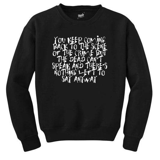 Three Days Grace One-X Tex Siyah Sweatshirt