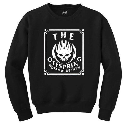 The Offspring Worldwide In '26 Siyah Sweatshirt