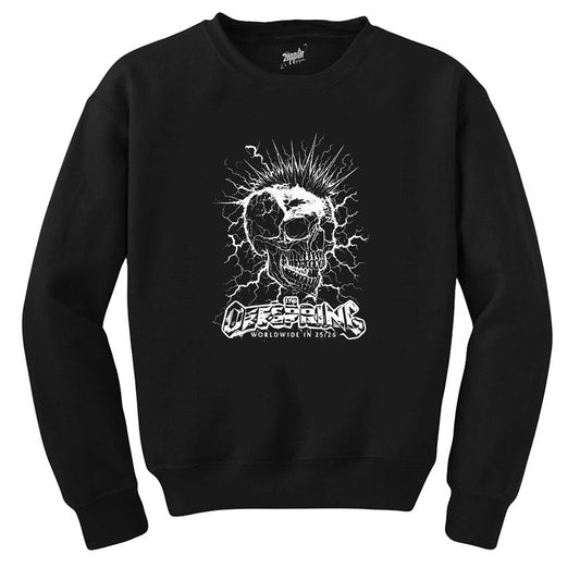 The Offspring Mohawk Siyah Sweatshirt