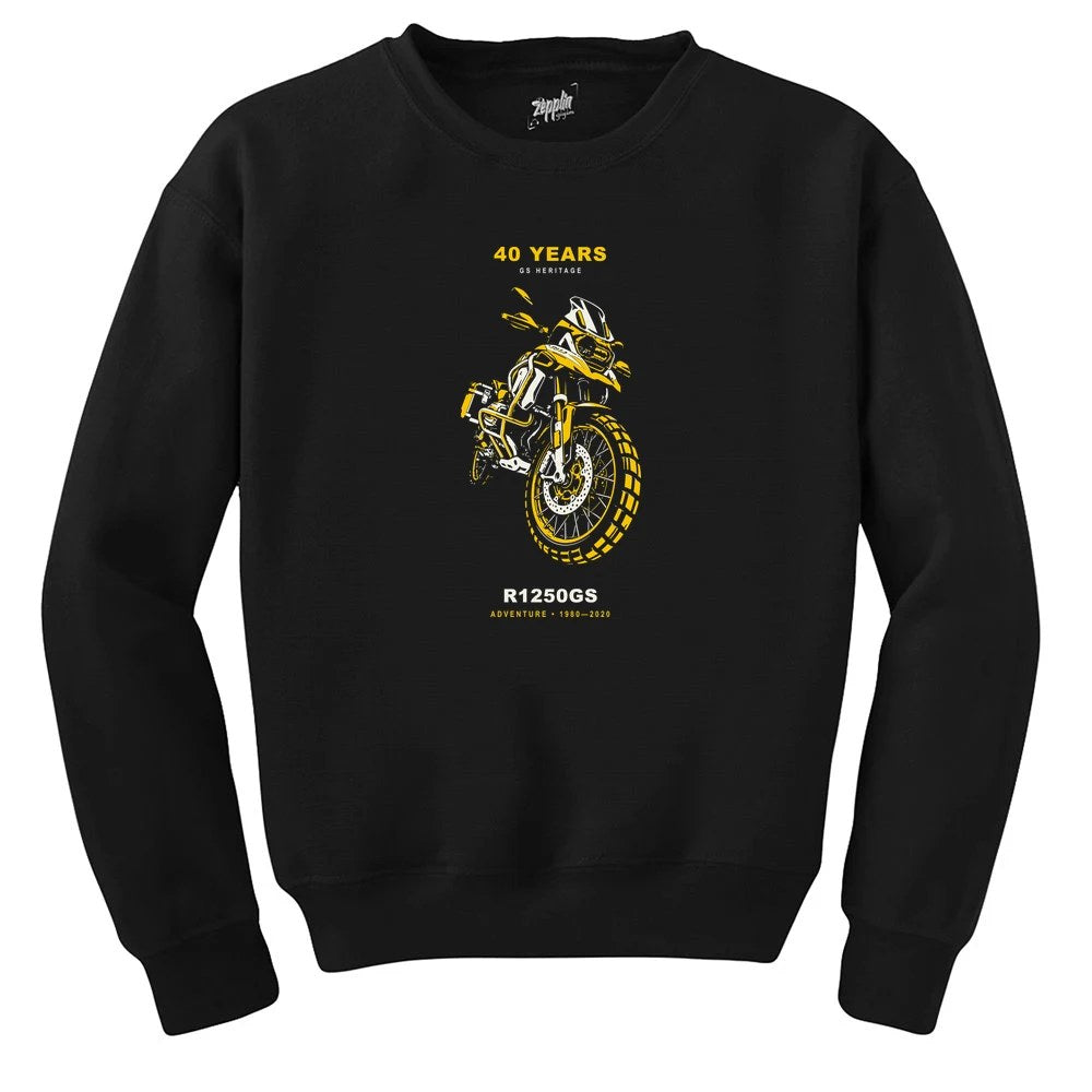 Bmw Tel Jant Gücü Siyah Sweatshirt