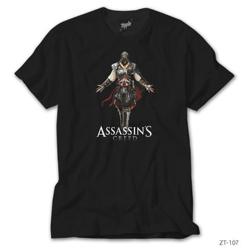 Assassins Creed 2 Siyah Tişört