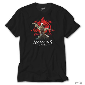 Assassins Creed 3 Siyah Tişört