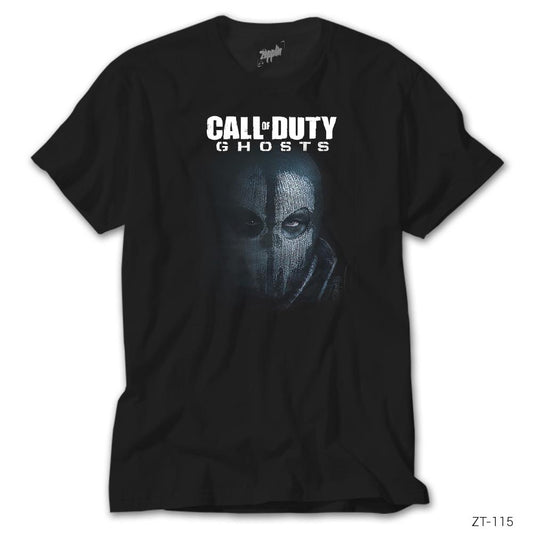 Call of Duty Cod Ghosts Siyah Tişört