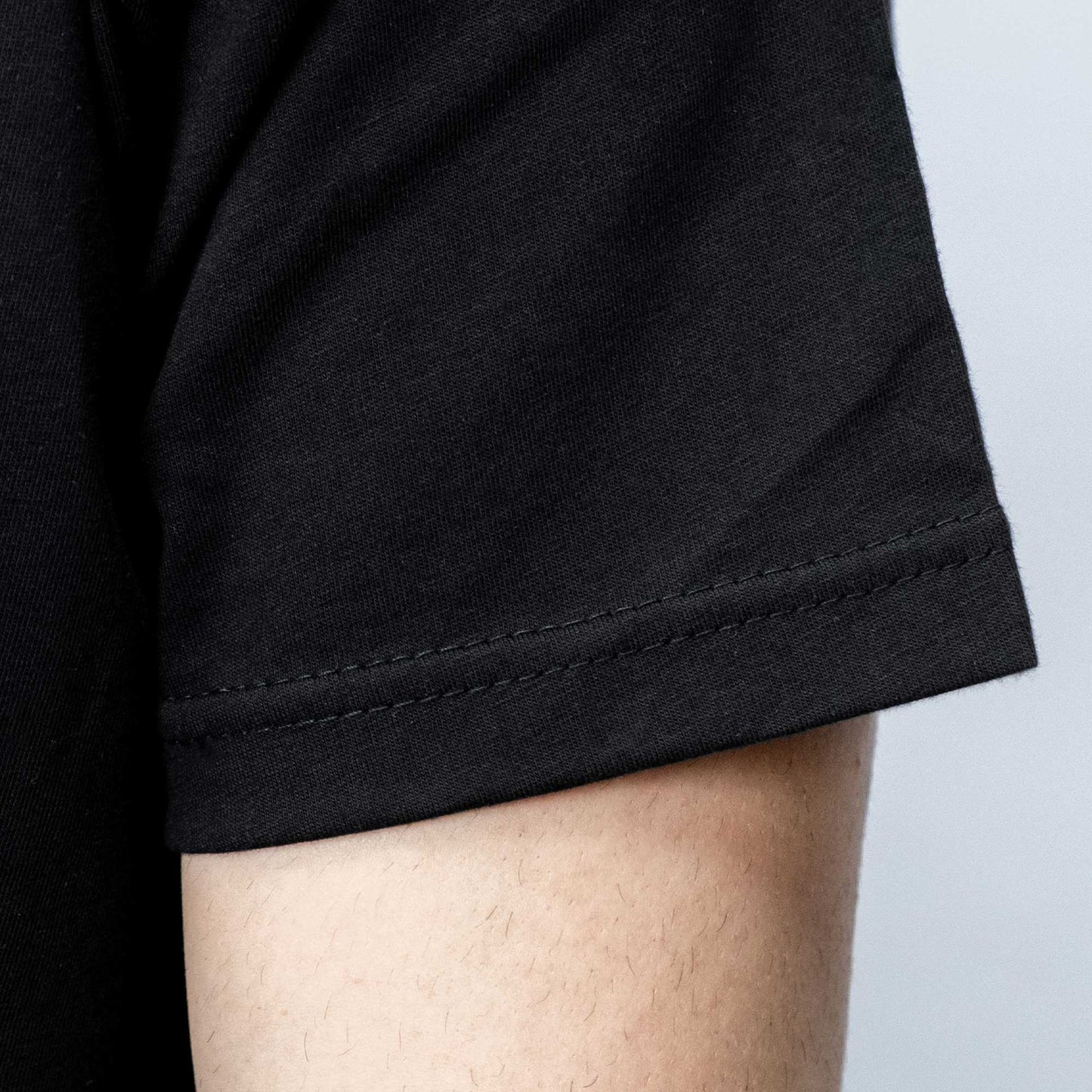 Burzum Woods Ön Arka Baskılı Siyah Oversize Tişört