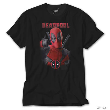 Deadpool Siyah Tişört