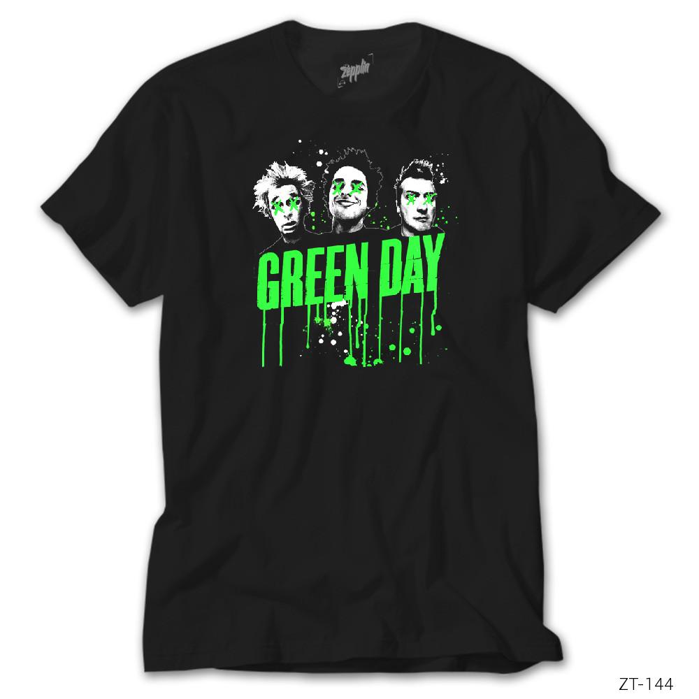 Green Day Group Siyah Tişört