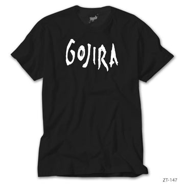 Gojira Logo Siyah Tişört