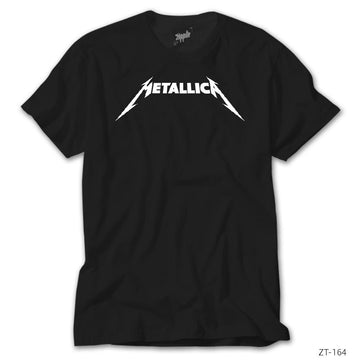 Metallica Classic Logo Siyah Tişört