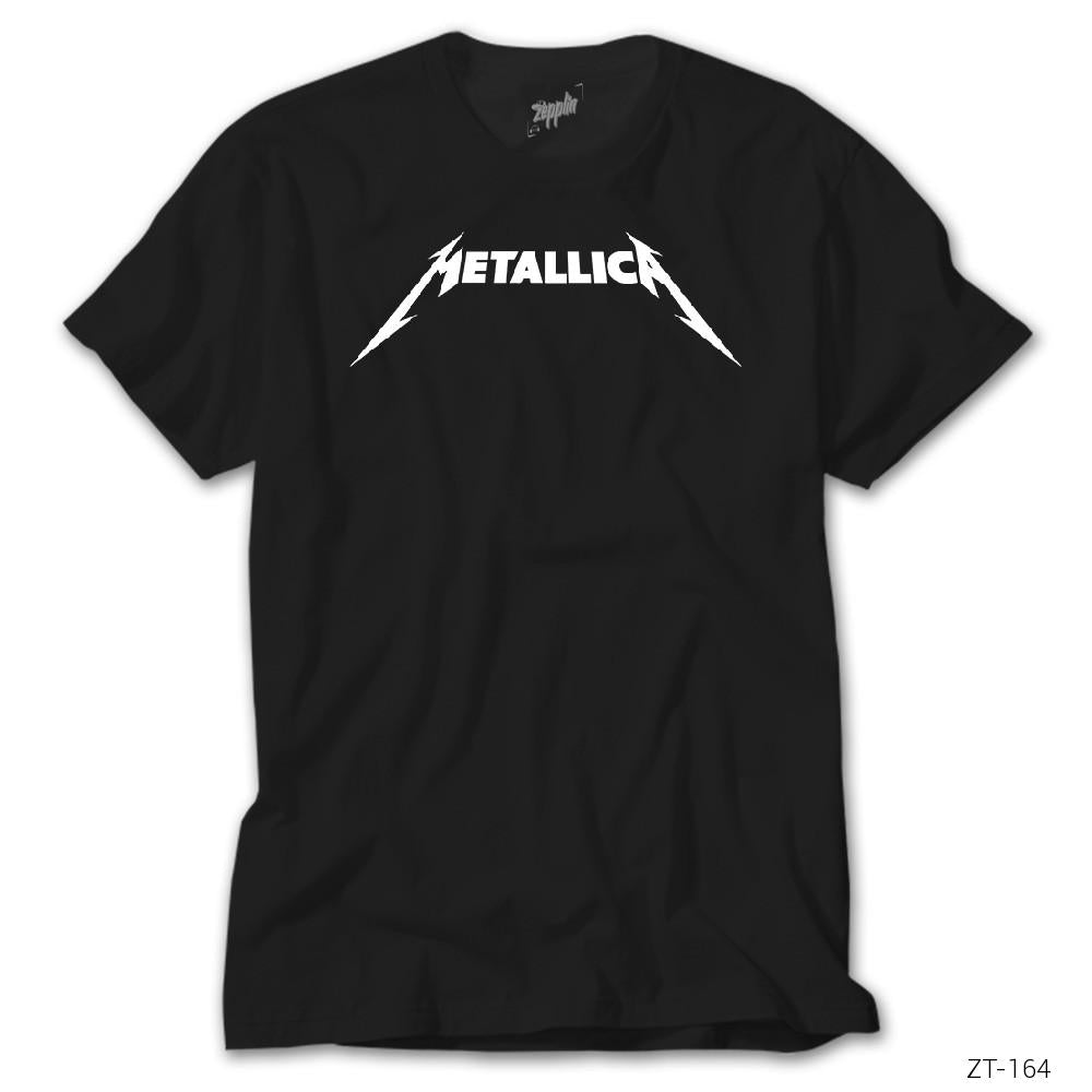İndirimli Metallica Classic Logo Siyah Tişört
