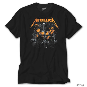 Metallica Lars Dum Siyah Tişört