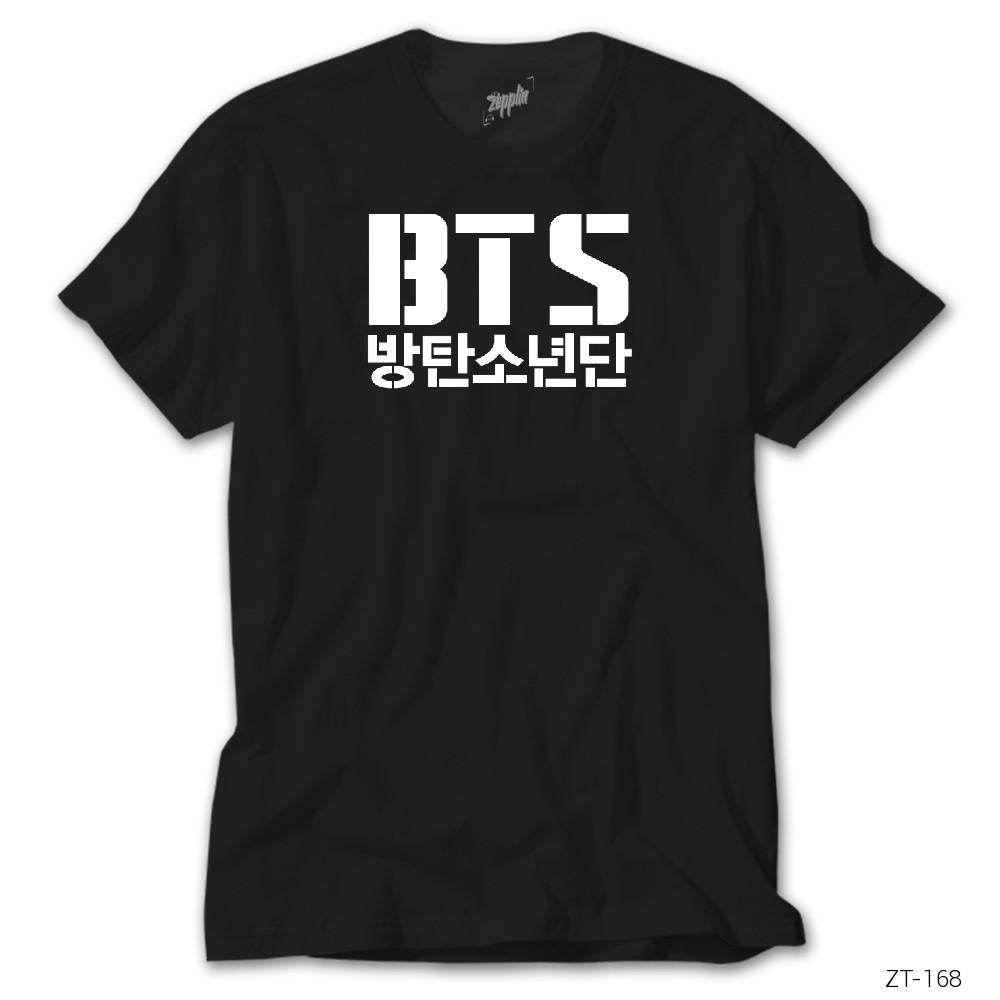 BTS Siyah Tişört