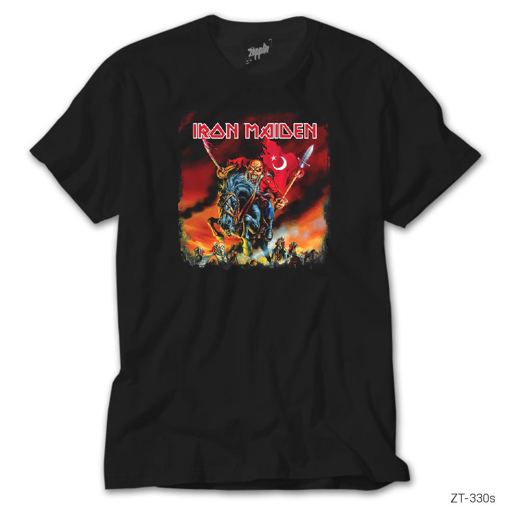İndirimli Iron Maiden Turk Siyah Tişört