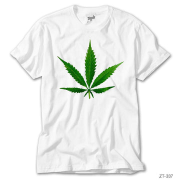 Marijuana Beyaz Tişört