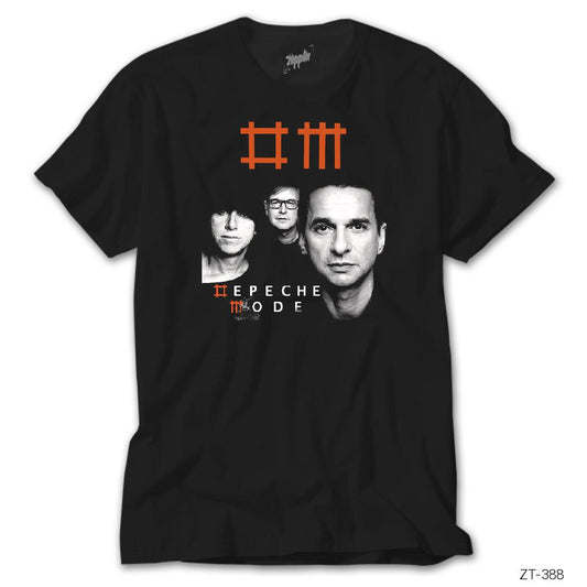 Depeche Mode Group Siyah Tişört