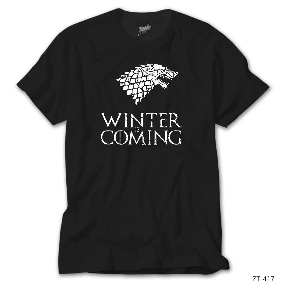 Game Of Thrones Winter is Coming White Beyaz Tişört