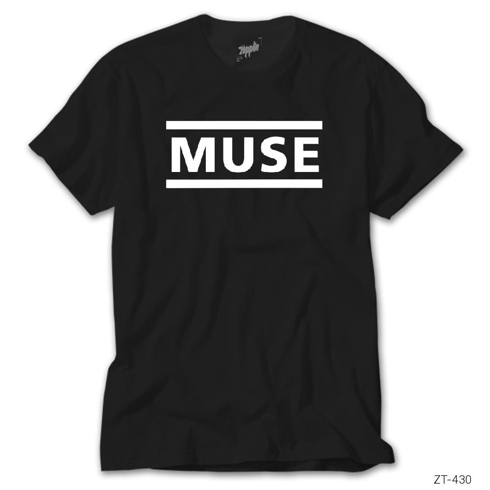 Muse Logo Siyah Tişört