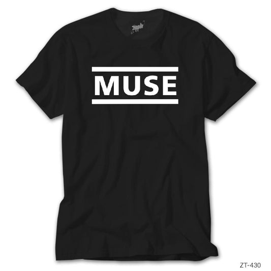 Muse Logo Siyah Tişört