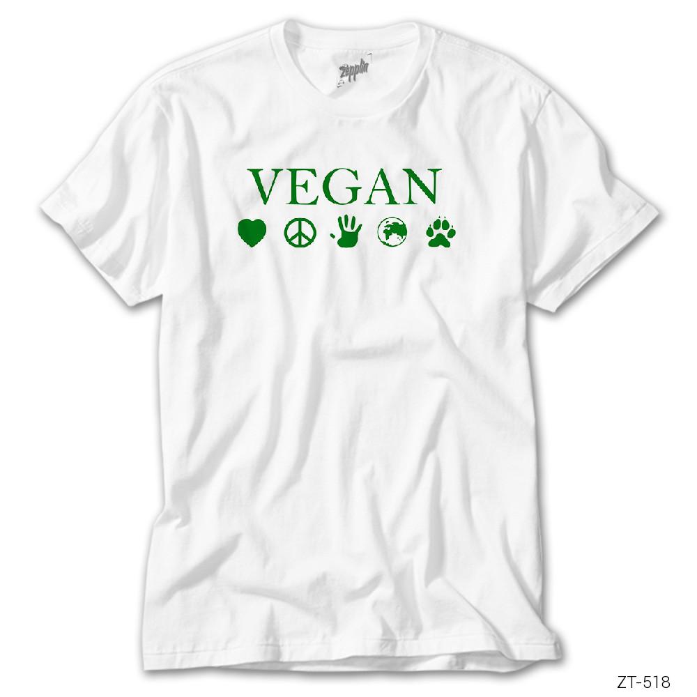 Vegan Beyaz Tişört
