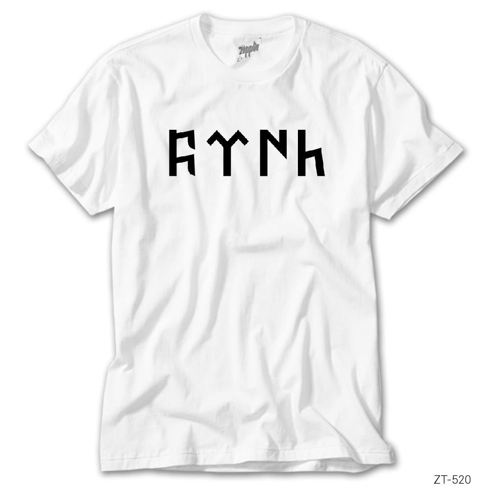 Türk Yazılı Beyaz Tişört