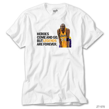Kobe Bryant Legend Beyaz Tişört