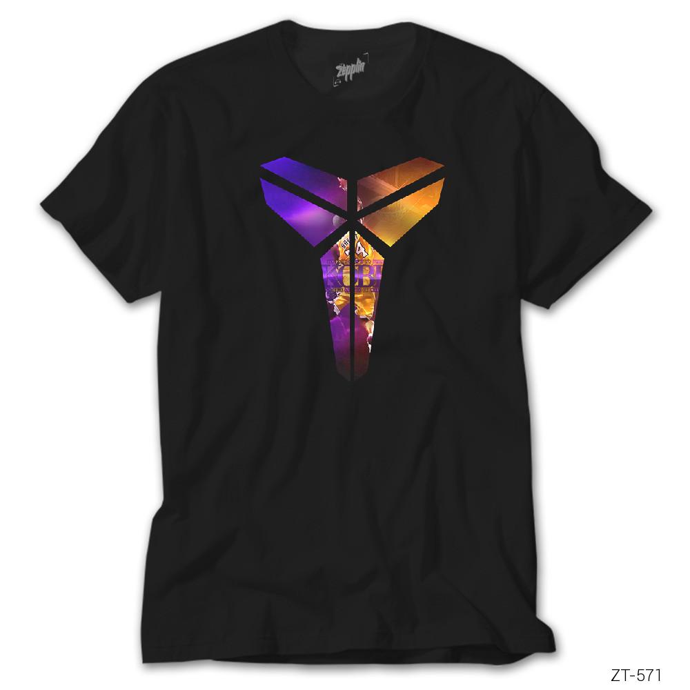 Kobe Bryant Logo Siyah Tişört