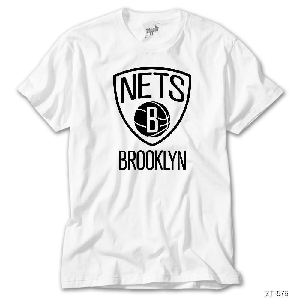 Brooklyn Nets Beyaz Tişört