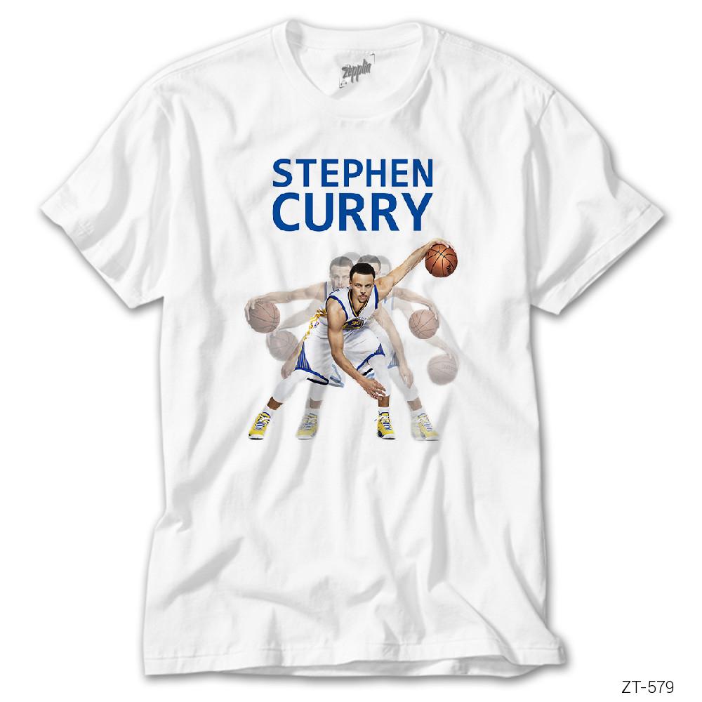 Stephen Curry İllusion Beyaz Tişört