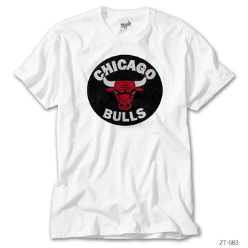 Chicago Bulls Stamp Beyaz Tişört